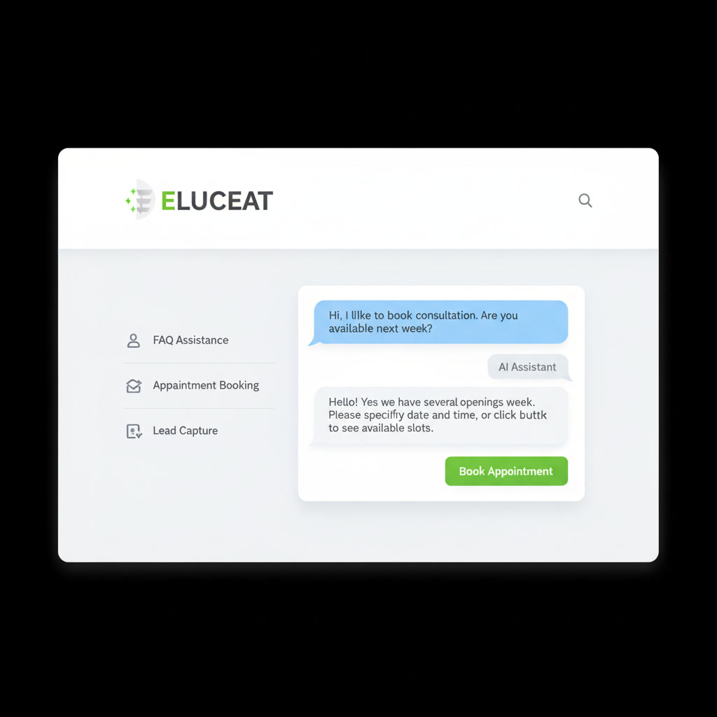 AI Chatbot interface